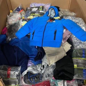 Palette de vêtements pour enfants assortis – 300 pièces sélectionnées à la main