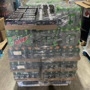 Palette de liquidation de boissons – 30 caisses (6 bouteilles chacune) – Prix de gros