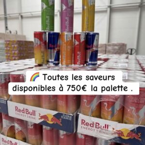 Palette Red bull