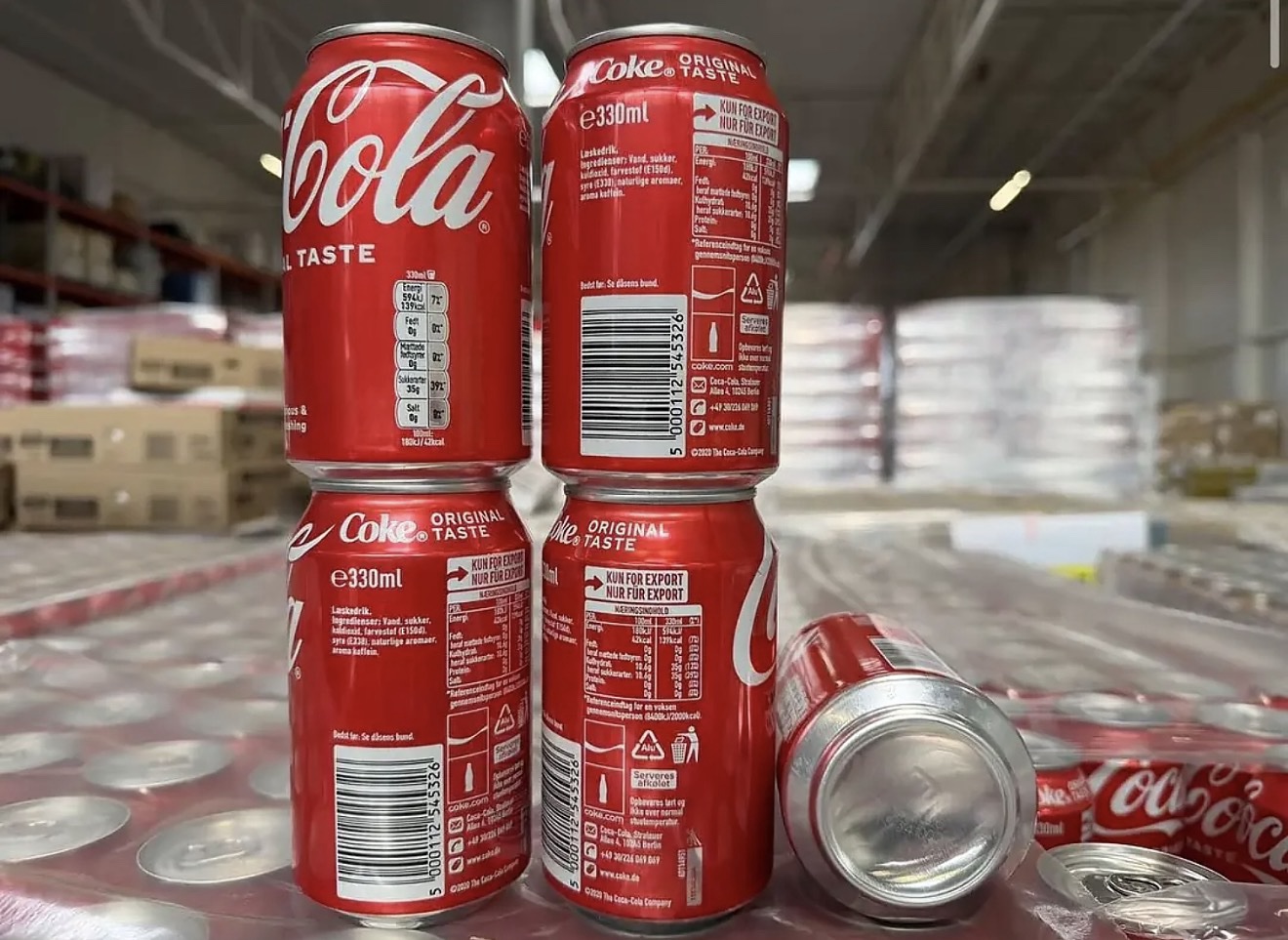 Palettes coca cola & Fanta ( 330ml ) - Image 8