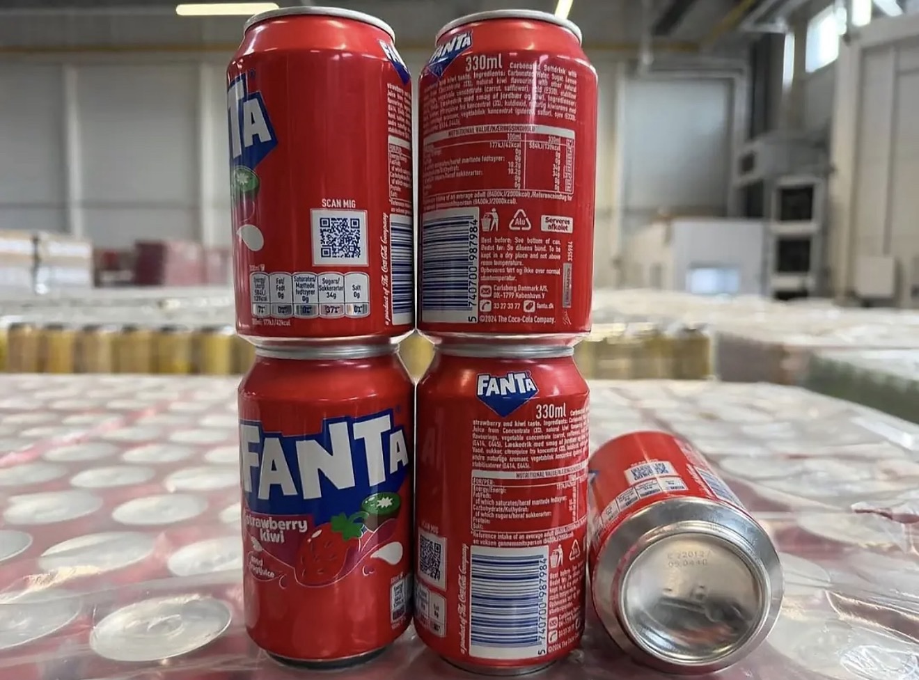 Palettes coca cola & Fanta ( 330ml ) - Image 4
